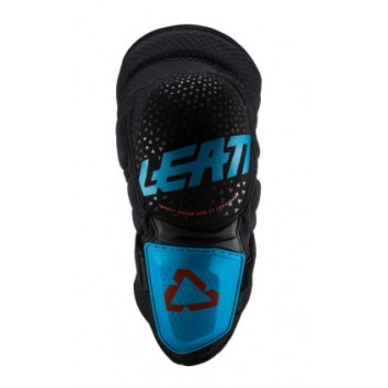 LEATT KNEE GUARD 3DF HYBRID FUEL/BLACK